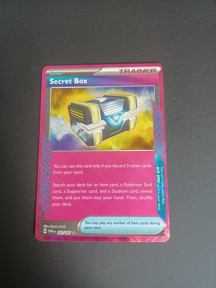 Samlekort Pokemon secret box 