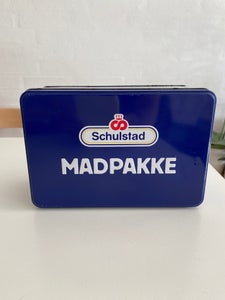 Tin Schulstad madpakke dåser