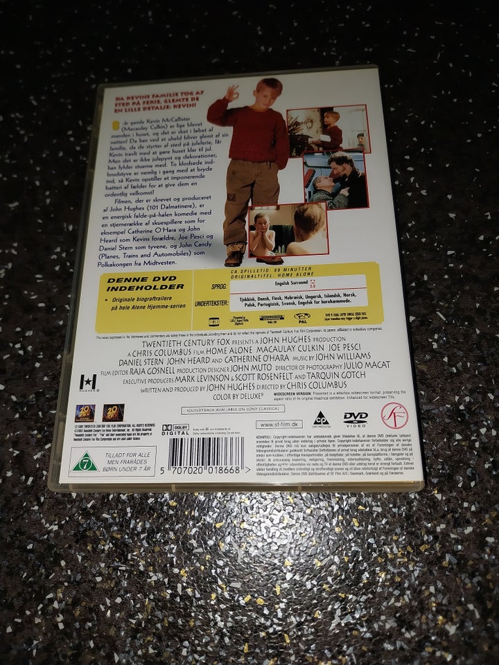 Alene Hjemme, DVD, familiefilm