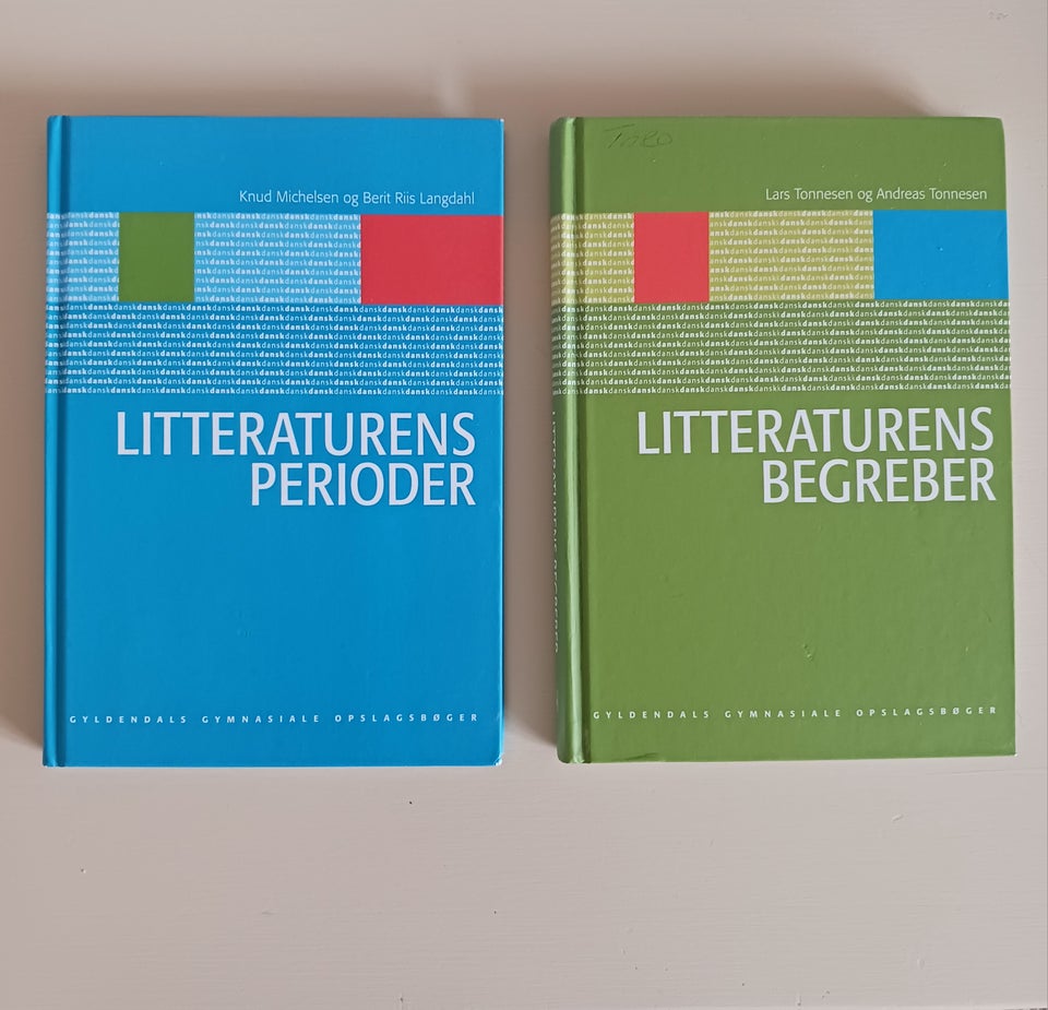 LITTERATURENS BEGREBER,