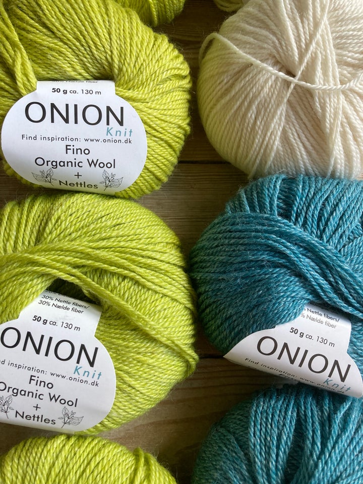 Garn, Onion, Fino Organic Wool +