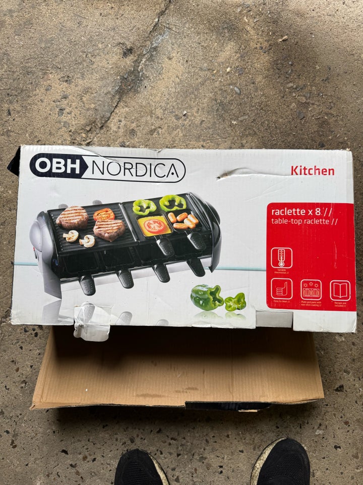 OBH Nordica raclette OBH Nordica