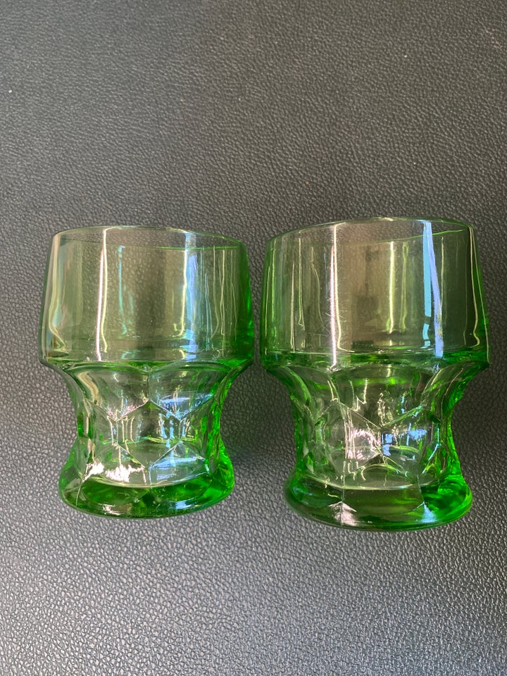 Glas Grønne glas 2 stk