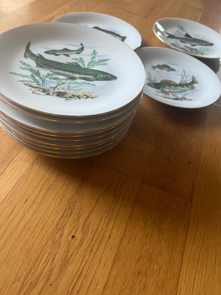 Porcelæn Frokost tallerkner