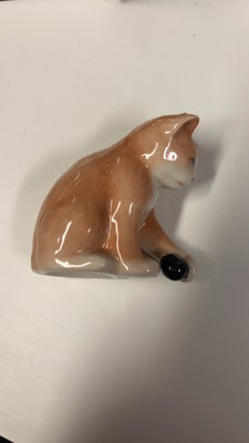 Porcelæn Porcelænsfigur kat