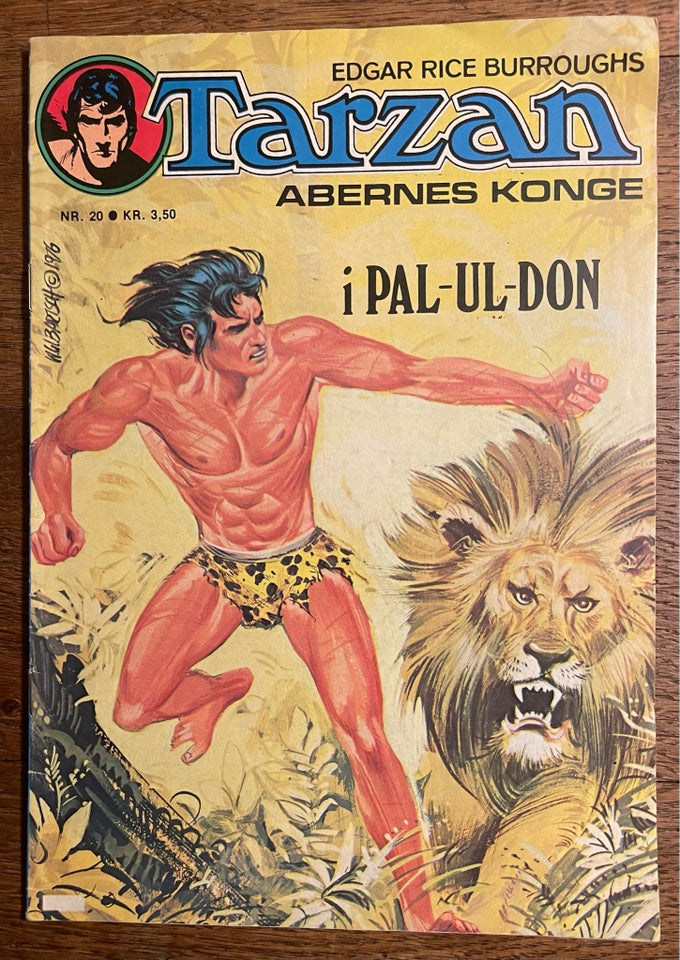 Tarzan 1976 nr. 20, Tegneserie