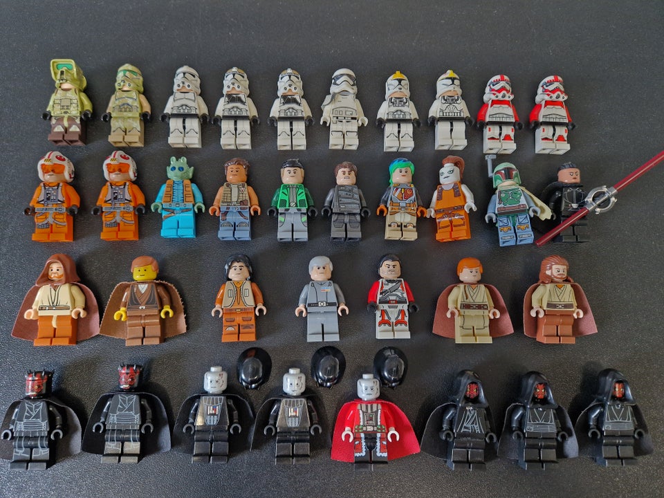 Lego Star Wars, Blandet figurer