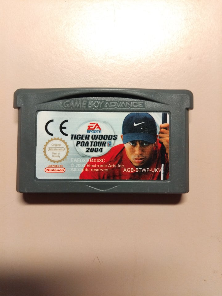 Tiger Woods pga tour 2004, Gameboy