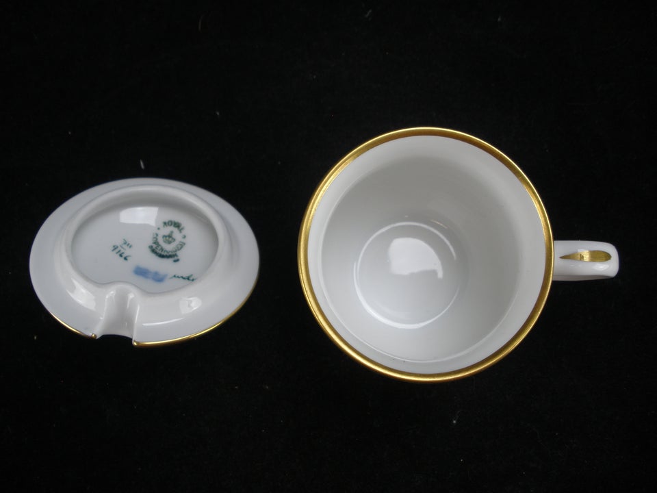 Porcelæn, Brun Iris Sennepskop,