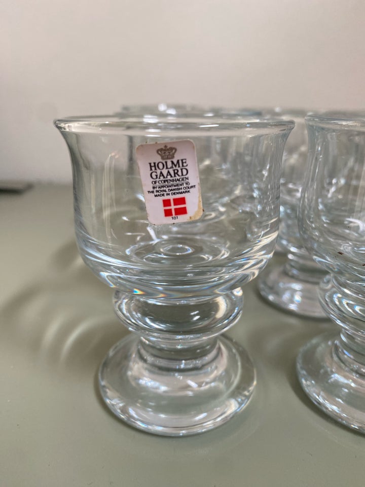 Glas Likørglas  Holmegaard