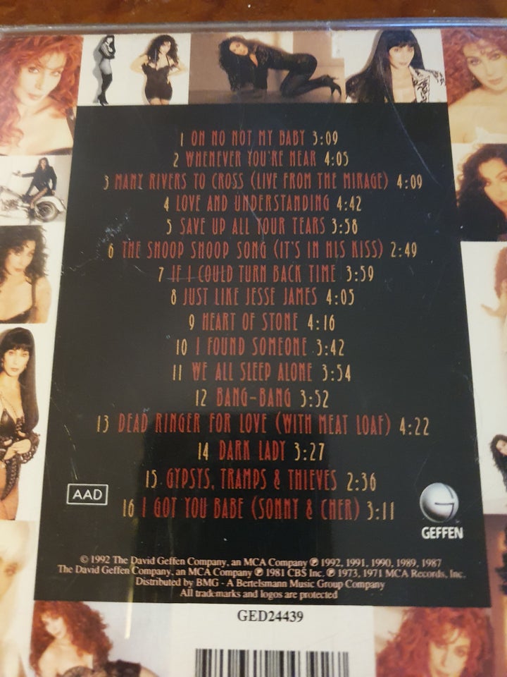 Cher: Greatest hits 1965 til 1992,