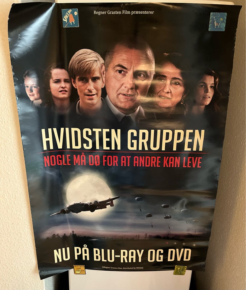 Filmplakat Hvidsten Gruppen b: 70