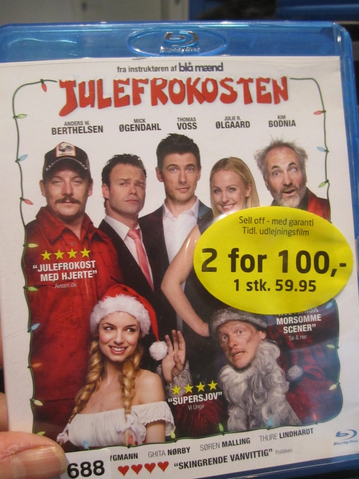 Julefrokosten, Blu-ray, komedie