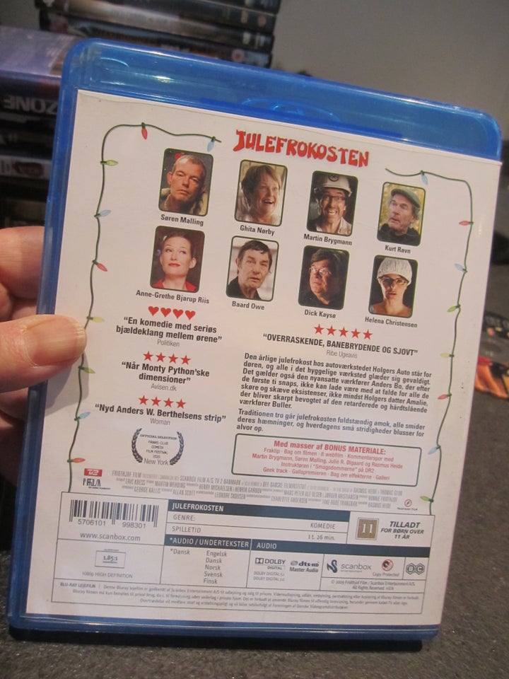 Julefrokosten, Blu-ray, komedie