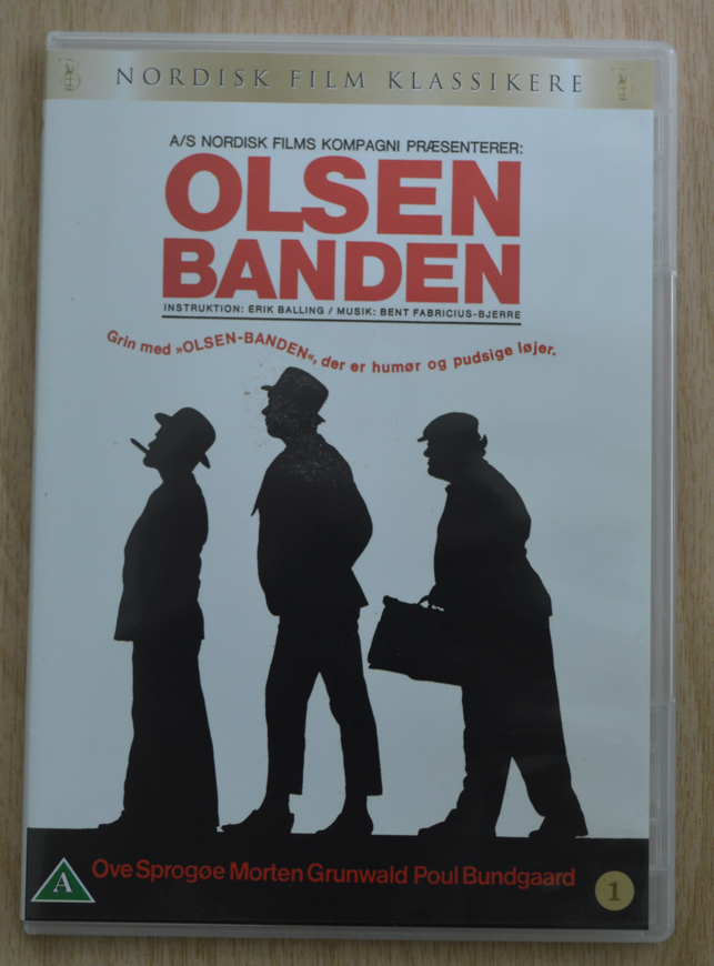 Olsen-banden, DVD, komedie