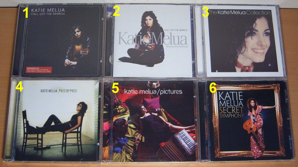 Katie Melua: 6 Titler, pop