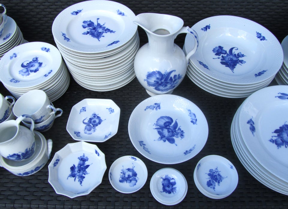 Porcelæn, stel, spisestel og