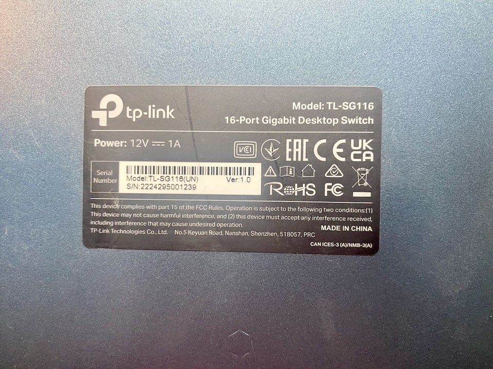 Switch TP-Link God