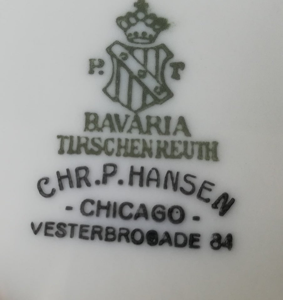 Porcelæn Kaffestel Bavaria -