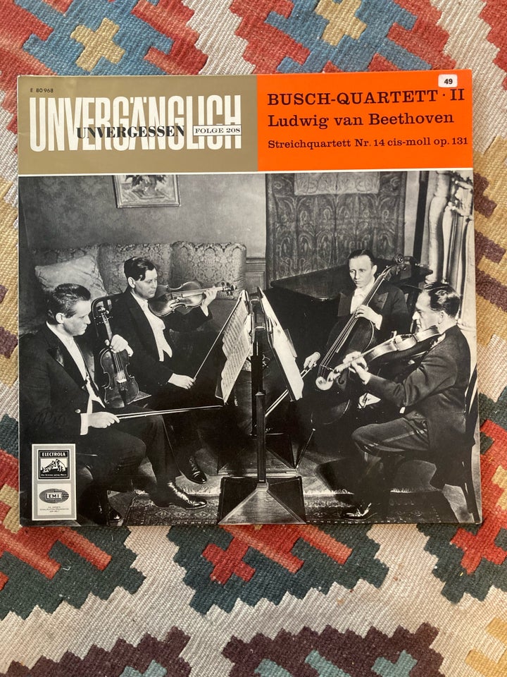 LP, Busch-Quartett II, For 2