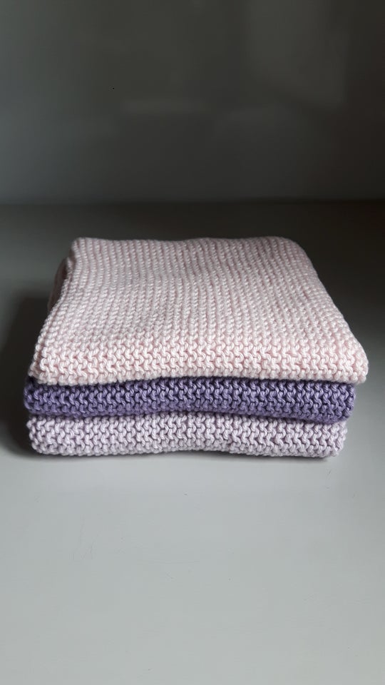 Klude , Tricolor - Lavendel - Lilla -