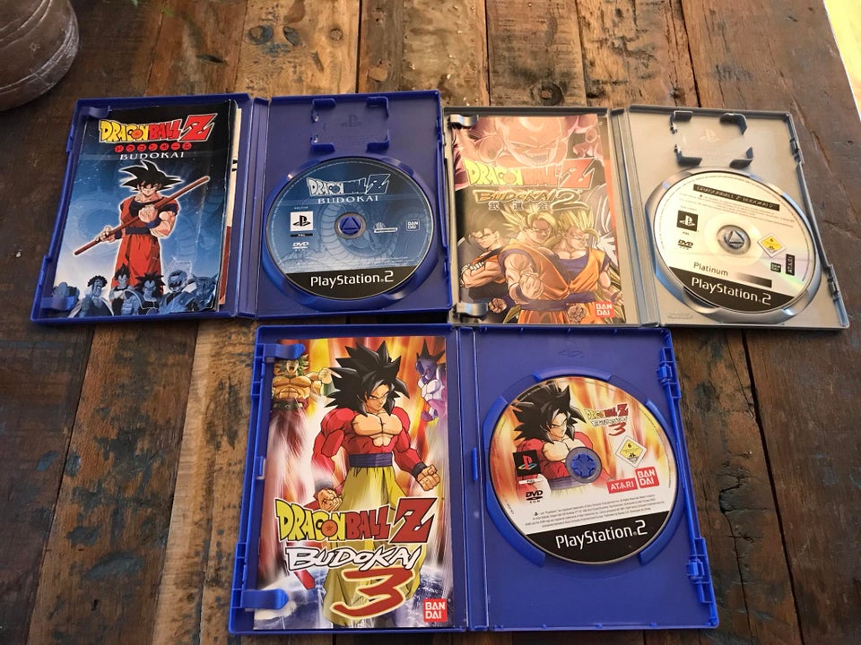 Dragonball Z 1, 2 og 3, PS2