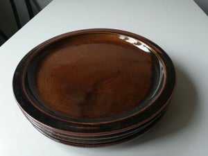 Keramik tallerkener Knabstrup