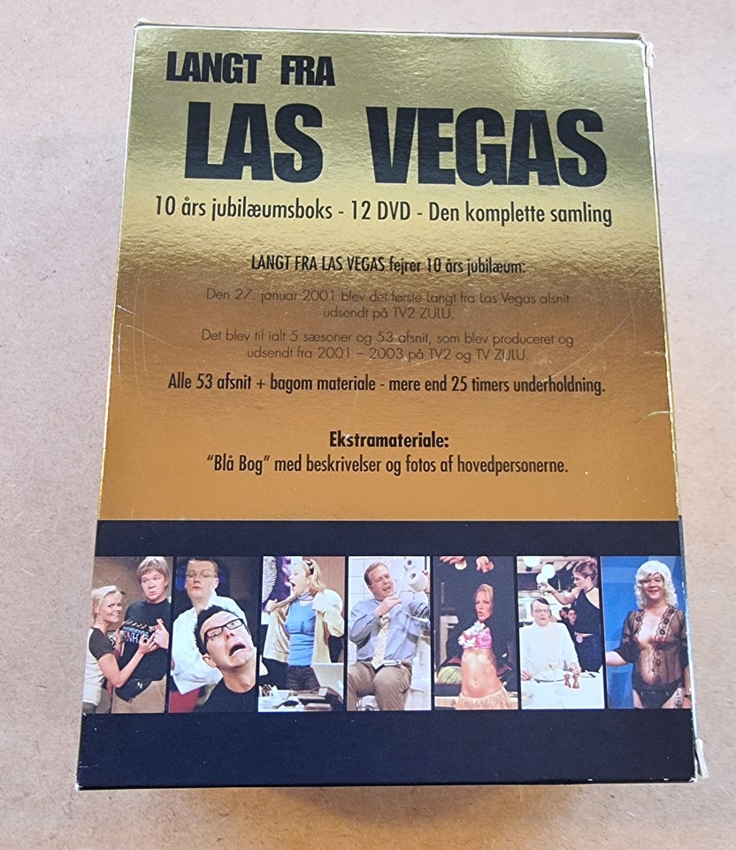 Langt fra Las Vegas - 12 skiver, DVD,