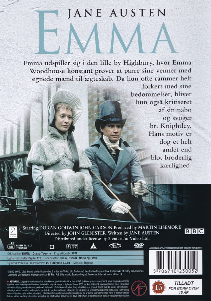 Emma (1972) BBC - Hele TV-serien