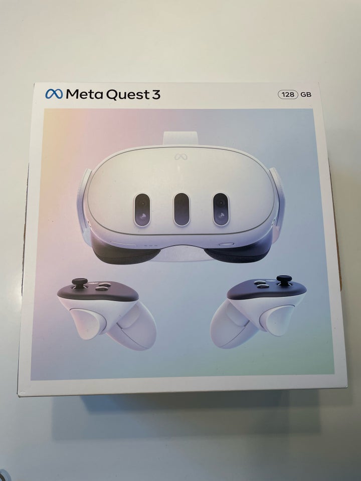 Meta Quest 3, 128 gb, spillekonsol