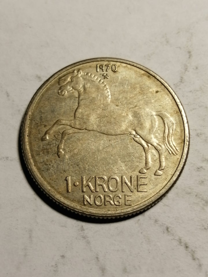 Skandinavien, mønter, 1 krone