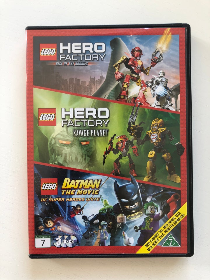 Lego 3 film i box instruktør Lego