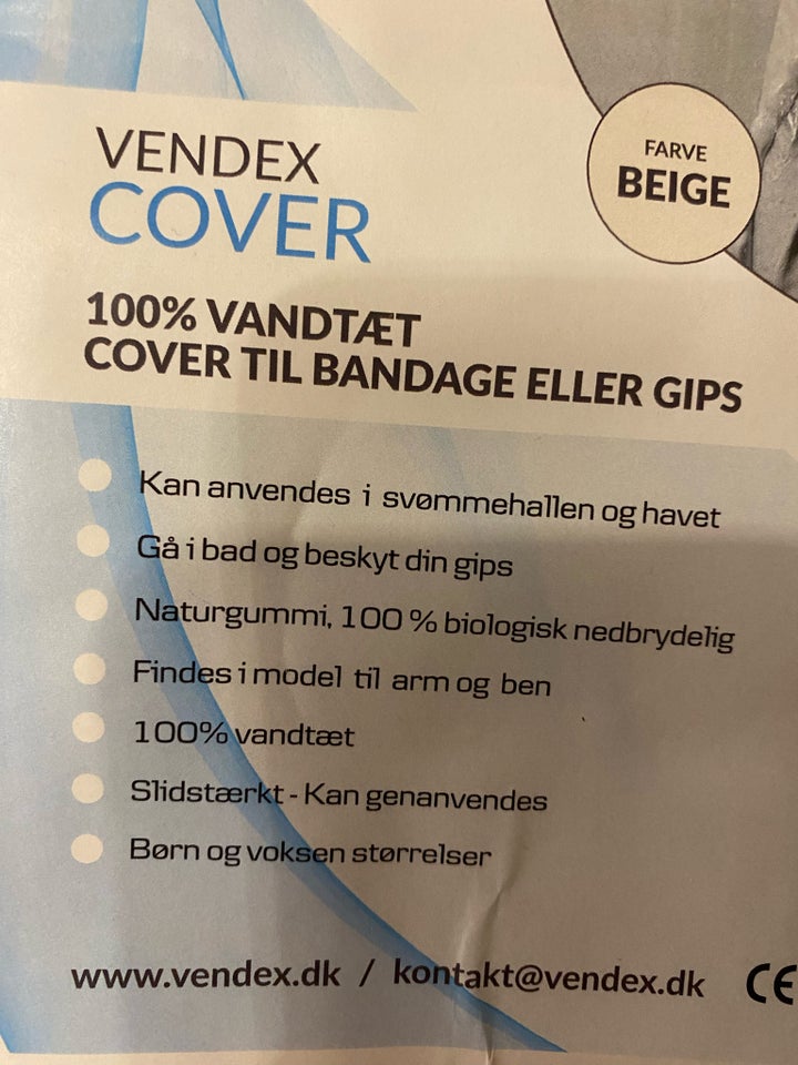 Andet, Cover til bandage eller