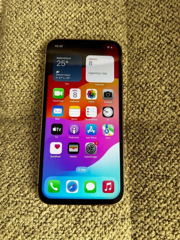 iPhone 12 Pro, 128 GB, gul