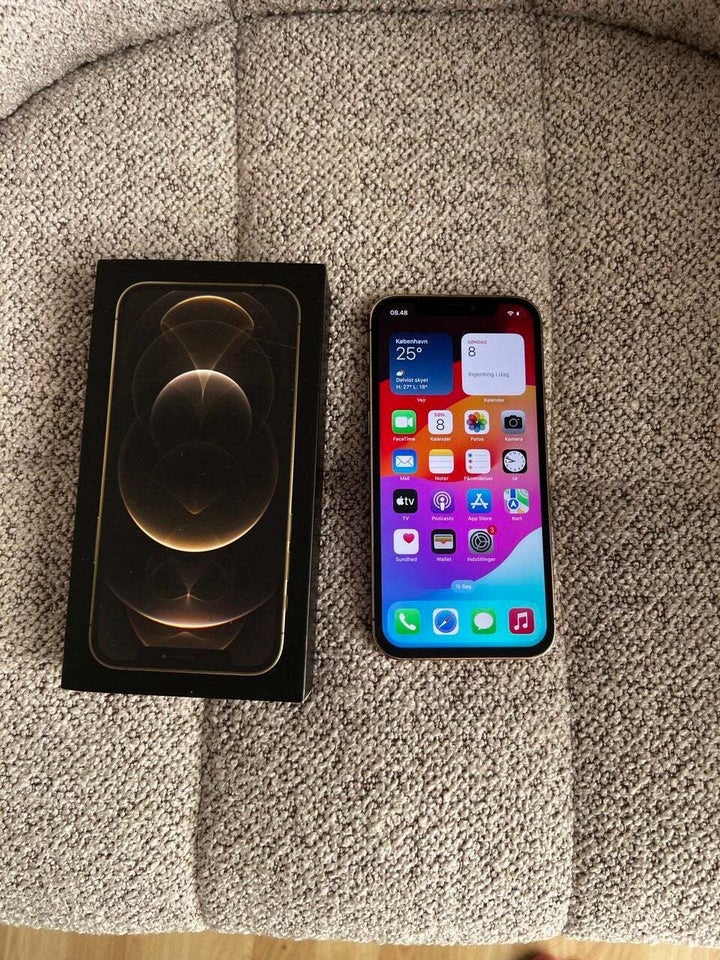 iPhone 12 Pro, 128 GB, gul