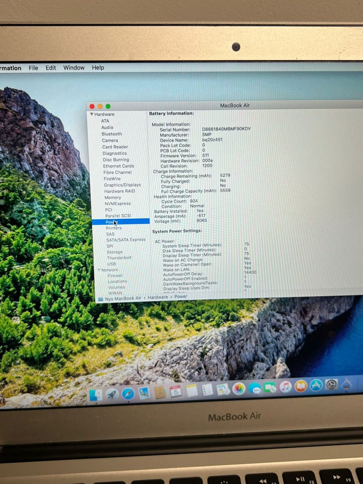 MacBook Air, 2015 13", 1.7 GHz