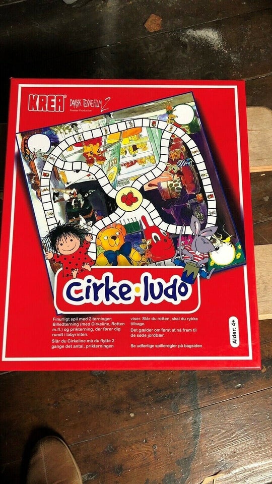 Cirke-ludo, Ludo, brætspil