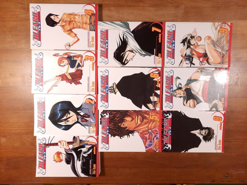 Bleach 1-10 (amerikansk), Tite