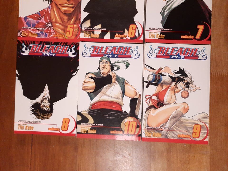 Bleach 1-10 (amerikansk), Tite