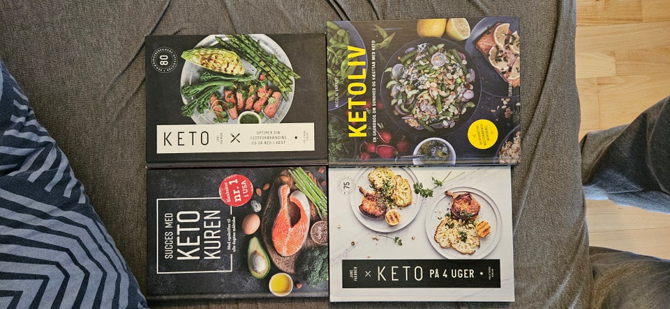 Keto bøger, emne: mad og vin