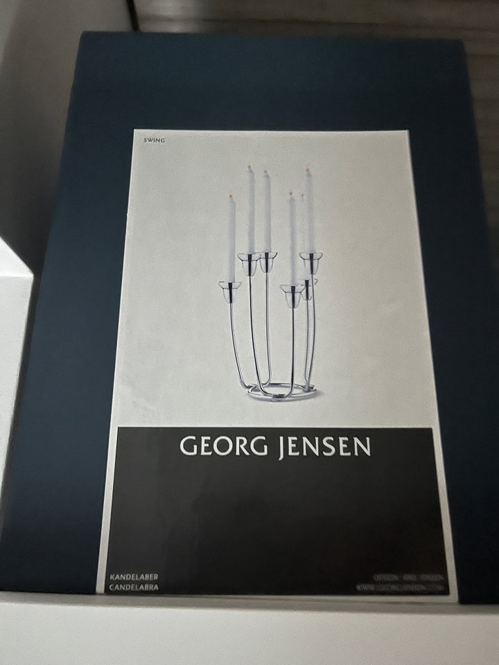 Georg Jensen Swing lysestage 