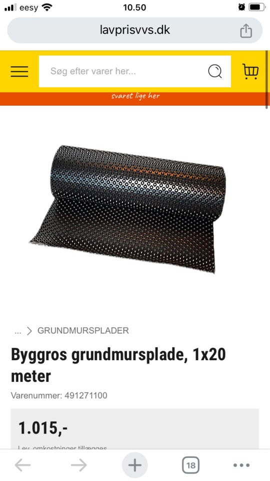 Grundmursplade