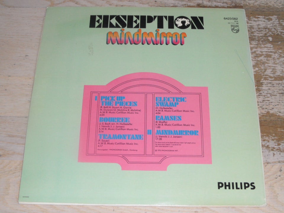 LP, EKSEPTION, MINDMIRROR