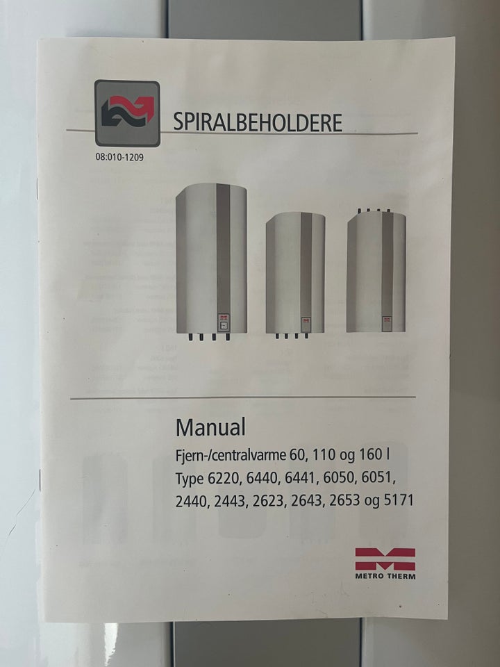 Varmtvandsbeholder, Metro therm