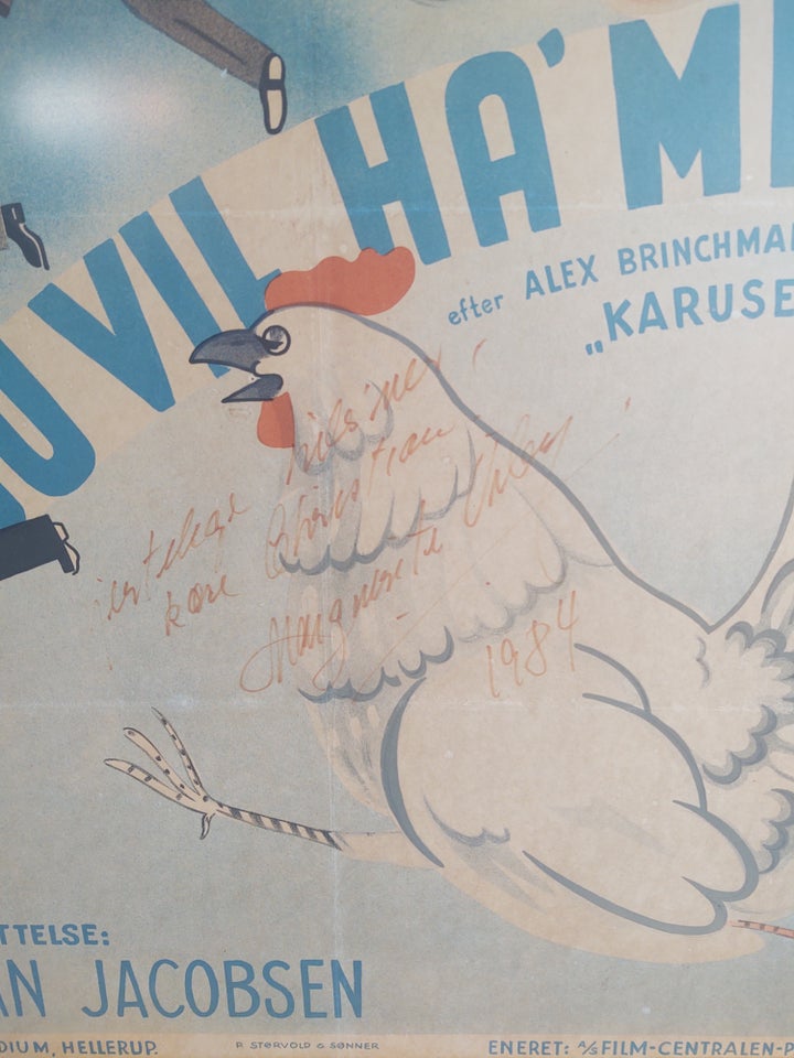 Original filmplakat 1943