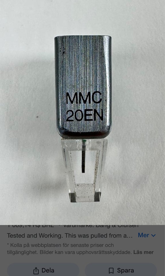 Pickup, Bang  Olufsen, Mmc 1-5 Mmc