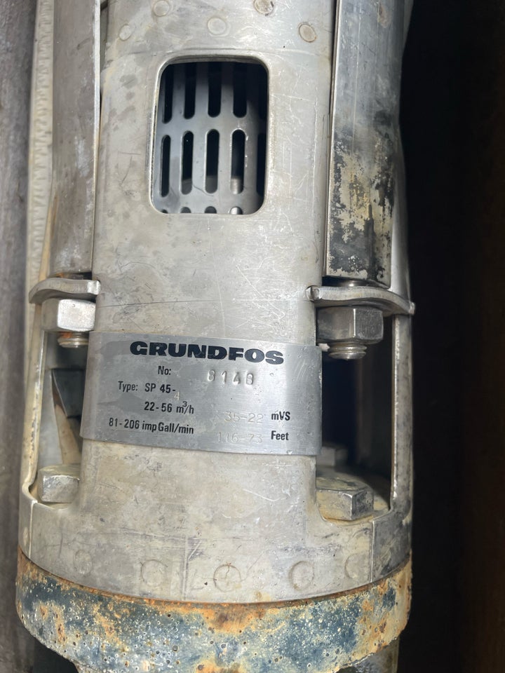 Grundfos sp 45 pumpe , Grundfos