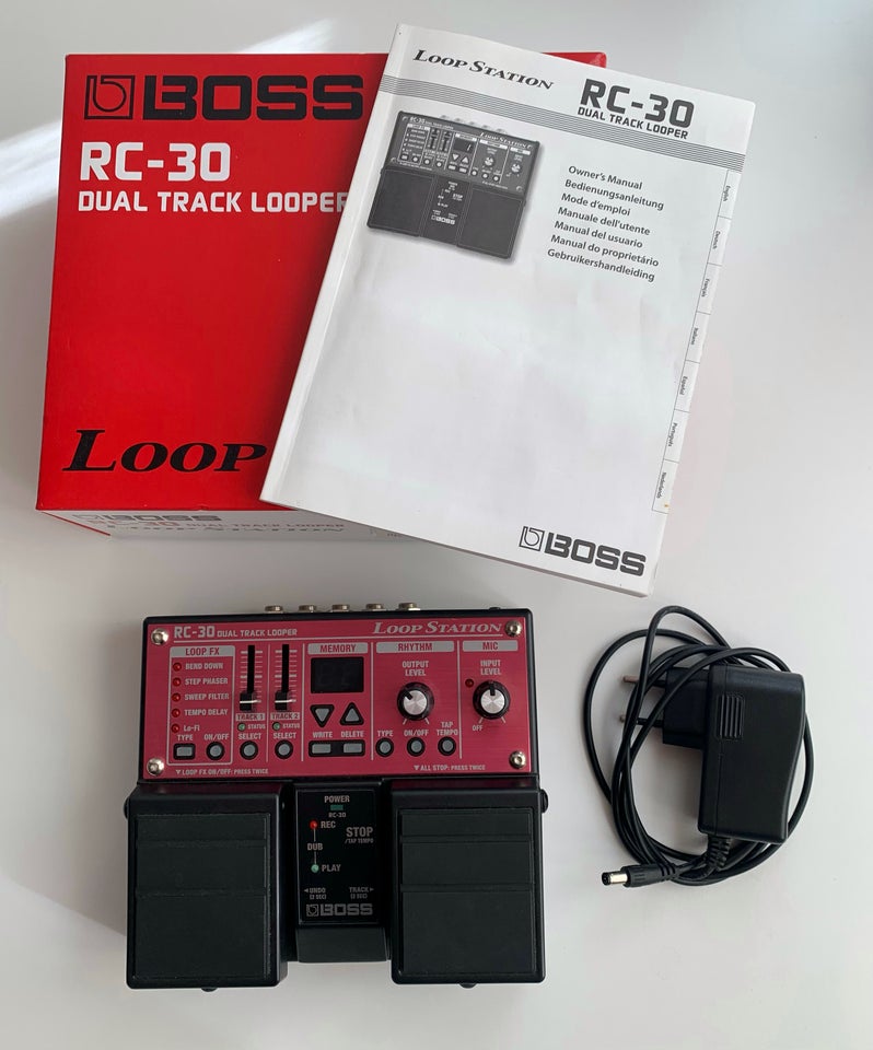 Loop Station, Boss RC-30 Dual Track