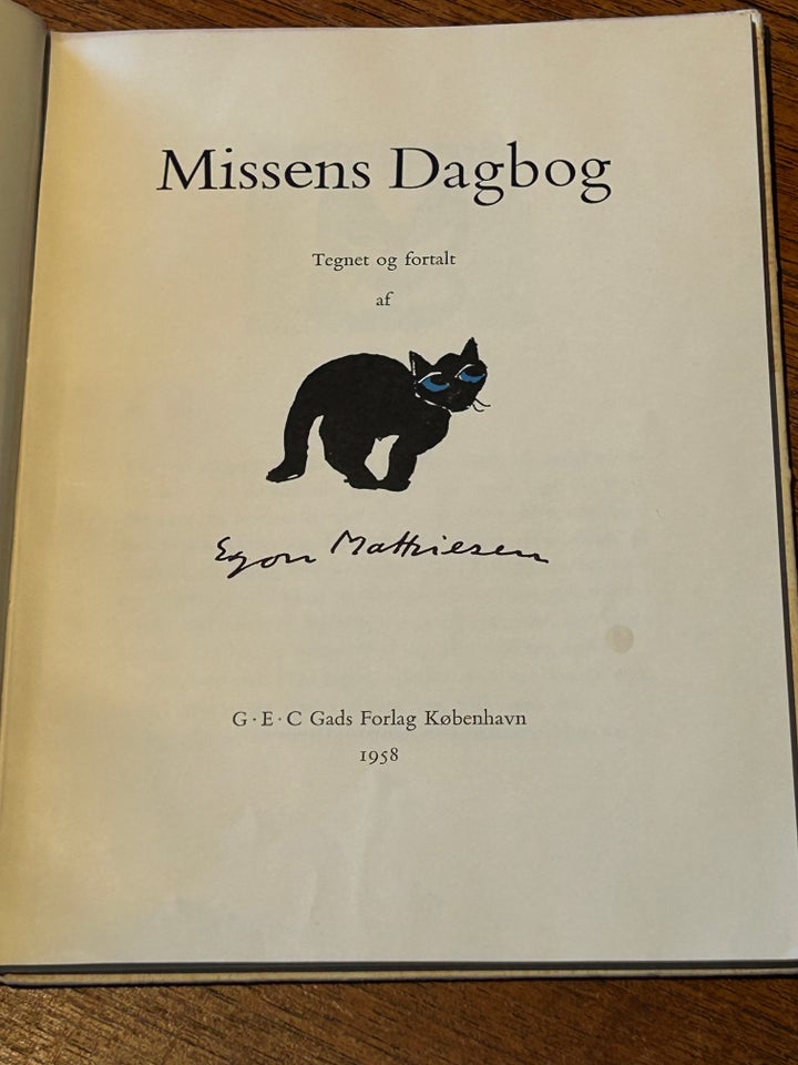 Nissens dagbog Egon Mathiesen