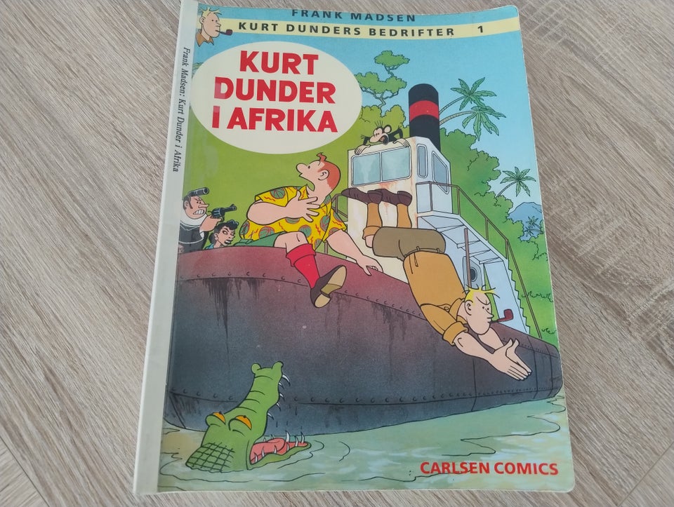 Kurt Dunder i Afrika, Frank Madsen,